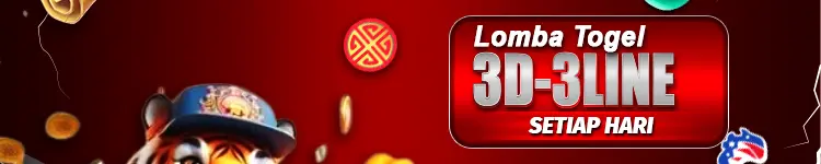 LOMBA 3D - 3 LINE WAJIB BETTING IDR 3.000